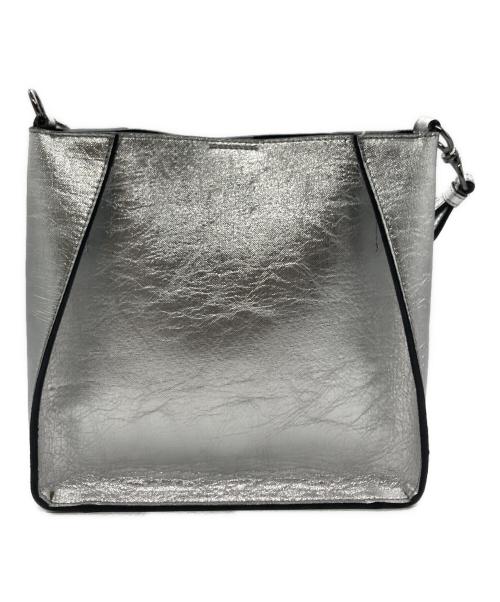 STELLA McCARTNEY（ステラマッカートニー）STELLA McCARTNEY (ステラマッカートニー) ロゴ クロスボディ バッグ シルバーの古着・服飾アイテム