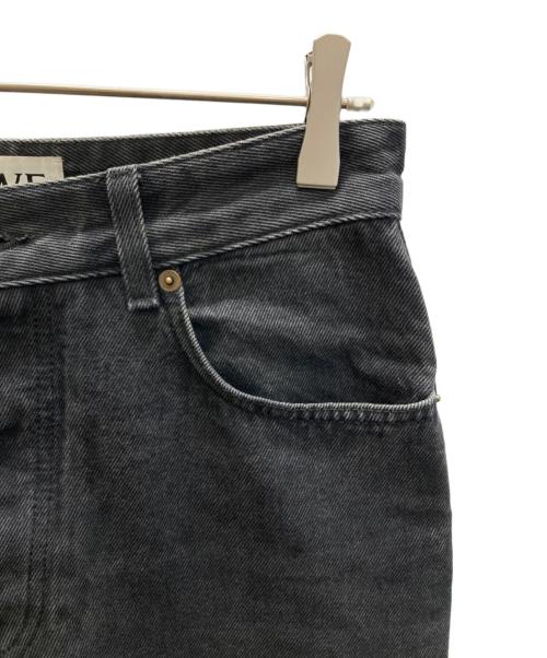 LOEWE（ロエベ）LOEWE (ロエベ) ANAGRAM BAGGY JEANS / アナグラム バギー ジーンズ  ブラック サイズ:SIZE 44の古着・服飾アイテム