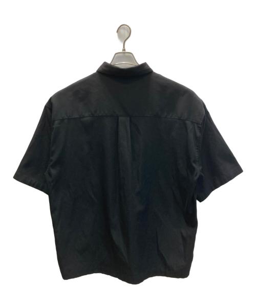 NUMBER (N)INE（ナンバーナイン）NUMBER (N)INE (ナンバーナイン) ディープオックス フロントタック ビッグCPOシャツ ブラック サイズ:3の古着・服飾アイテム