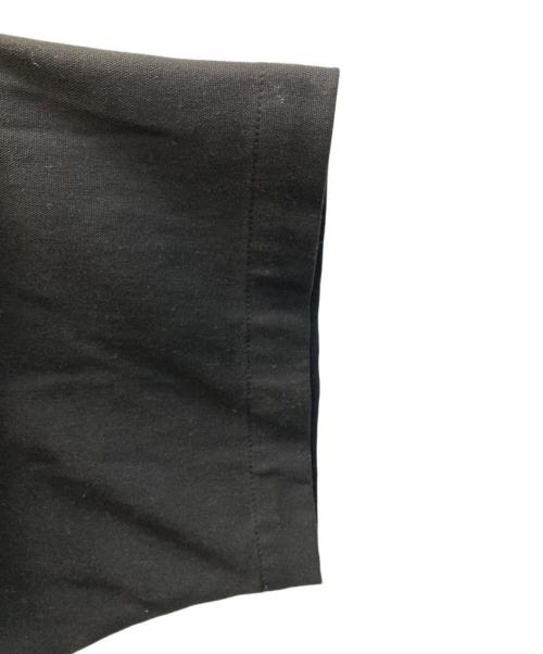 NUMBER (N)INE（ナンバーナイン）NUMBER (N)INE (ナンバーナイン) ディープオックス フロントタック ビッグCPOシャツ ブラック サイズ:3の古着・服飾アイテム