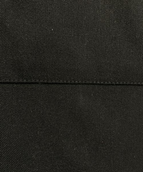 NUMBER (N)INE（ナンバーナイン）NUMBER (N)INE (ナンバーナイン) ディープオックス フロントタック ビッグCPOシャツ ブラック サイズ:3の古着・服飾アイテム