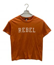UNDERCOVER（アンダーカバー）の古着「REBELパッチTシャツ」｜オレンジ
