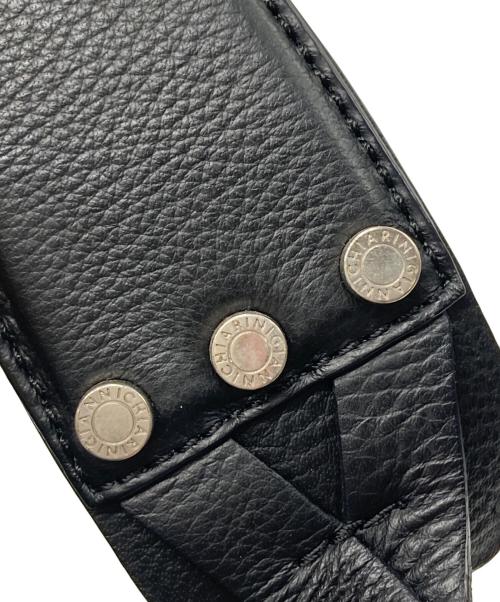 GIANNI CHIARINI（ジャンニ キアリーニ）GIANNI CHIARINI (ジャンニ キアリーニ) FLO 2wayハンドバッグ ブラックの古着・服飾アイテム