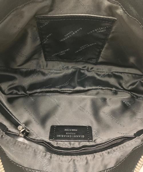 GIANNI CHIARINI（ジャンニ キアリーニ）GIANNI CHIARINI (ジャンニ キアリーニ) FLO 2wayハンドバッグ ブラックの古着・服飾アイテム