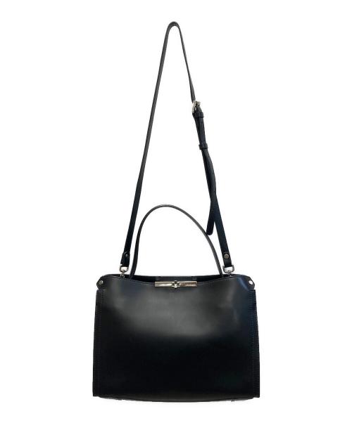 GIANNI CHIARINI（ジャンニ キアリーニ）GIANNI CHIARINI (ジャンニ キアリーニ) ハンドバッグ ブラックの古着・服飾アイテム