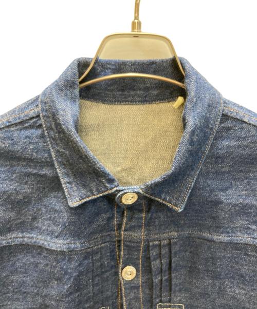 LEVI'S VINTAGE CLOTHING（リーバイス ビンテージ クロージング）LEVI'S VINTAGE CLOTHING (リーバイス ビンテージ クロージング) Triple Pleat Blouse トリプル プリーツ インディゴ サイズ:Ｍの古着・服飾アイテム