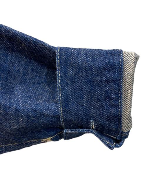 LEVI'S VINTAGE CLOTHING（リーバイス ビンテージ クロージング）LEVI'S VINTAGE CLOTHING (リーバイス ビンテージ クロージング) Triple Pleat Blouse トリプル プリーツ インディゴ サイズ:Ｍの古着・服飾アイテム