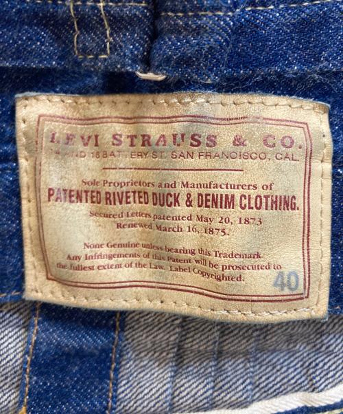 LEVI'S VINTAGE CLOTHING（リーバイス ビンテージ クロージング）LEVI'S VINTAGE CLOTHING (リーバイス ビンテージ クロージング) Triple Pleat Blouse トリプル プリーツ インディゴ サイズ:Ｍの古着・服飾アイテム