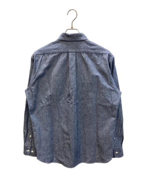 GANBERT CUSTOM SHIRT（ギャンバート カスタム シャツ）GANBERT CUSTOM SHIRT (ギャンバート カスタム シャツ) シャンブレーBDシャツ ネイビー サイズ:15 1/2の古着・服飾アイテム