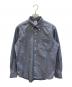 GANBERT CUSTOM SHIRT（ギャンバート カスタム シャツ）の古着「シャンブレーBDシャツ」｜ネイビー
