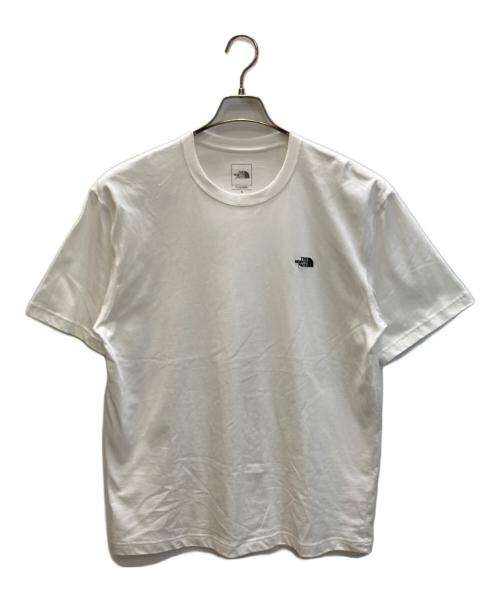 THE NORTH FACE（ザ ノース フェイス）THE NORTH FACE (ザ ノース フェイス) ショートスリーブフラッシュドライヌプシコットンティー ホワイト サイズ:XLの古着・服飾アイテム