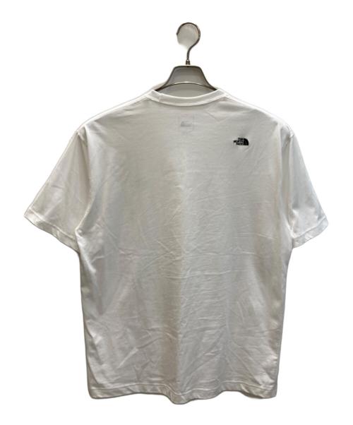THE NORTH FACE（ザ ノース フェイス）THE NORTH FACE (ザ ノース フェイス) ショートスリーブフラッシュドライヌプシコットンティー ホワイト サイズ:XLの古着・服飾アイテム