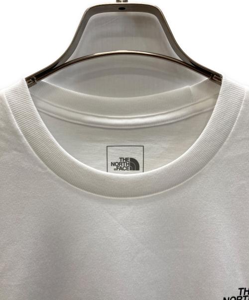 THE NORTH FACE（ザ ノース フェイス）THE NORTH FACE (ザ ノース フェイス) ショートスリーブバンダナスクエアロゴティー ホワイト サイズ:Ｌの古着・服飾アイテム