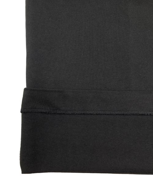 LACOSTE（ラコステ）LACOSTE (ラコステ) アウトライン クロック クルーネック Tシャツ ブラック サイズ:SIZE Lの古着・服飾アイテム