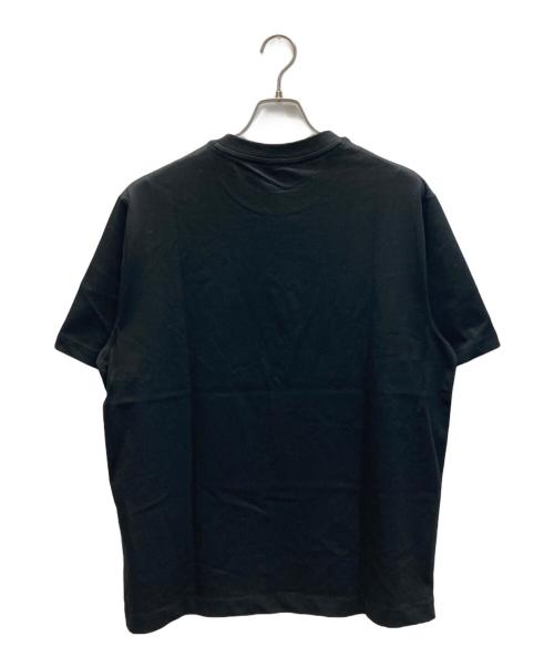 LACOSTE（ラコステ）LACOSTE (ラコステ) アウトライン クロック クルーネック Tシャツ ブラック サイズ:SIZE XLの古着・服飾アイテム