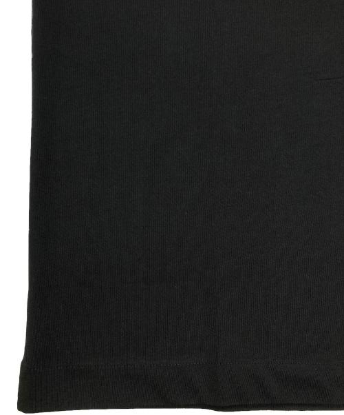 LACOSTE（ラコステ）LACOSTE (ラコステ) アウトライン クロック クルーネック Tシャツ ブラック サイズ:SIZE XLの古着・服飾アイテム