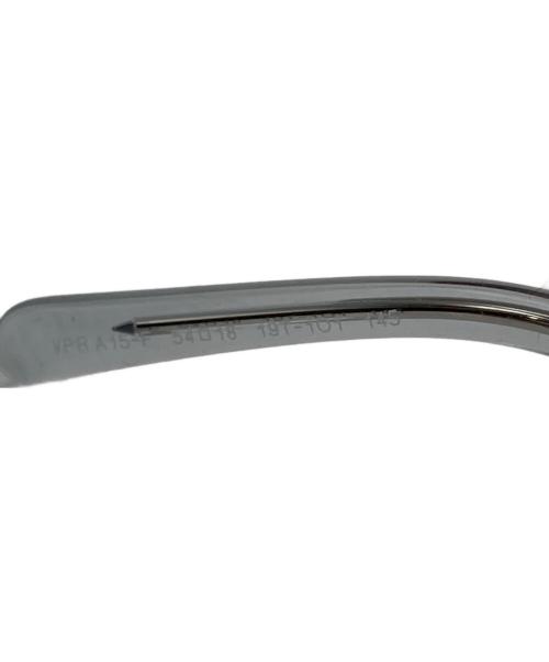 PRADA（プラダ）PRADA (プラダ) クリアフレーム カラーレンズサングラス グレー サイズ:54□18の古着・服飾アイテム