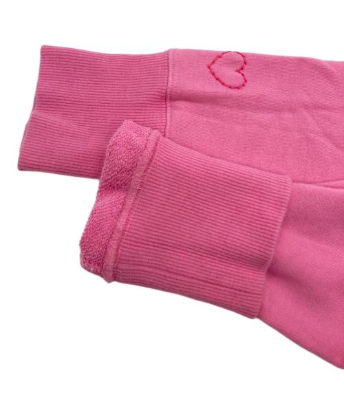 RHC Ron Herman（アールエイチシー ロンハーマン）RHC Ron Herman (アールエイチシー ロンハーマン) Freedom Sleeve Sweat Shirt / フリーダム スリーブ スウェット シャツ ピンク サイズ:SIZE Freeの古着・服飾アイテム