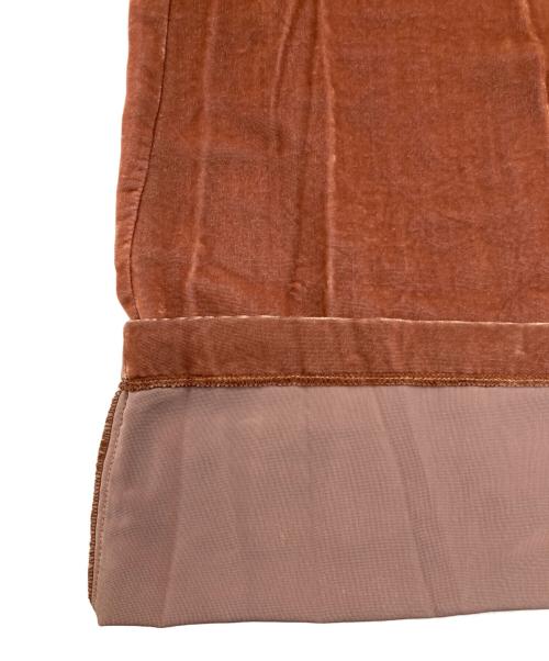 RHC Ron Herman（アールエイチシー ロンハーマン）RHC Ron Herman (アールエイチシー ロンハーマン) カフタン ベロア ワンピース ブラウン サイズ:SIZE Freeの古着・服飾アイテム