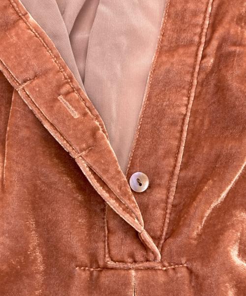 RHC Ron Herman（アールエイチシー ロンハーマン）RHC Ron Herman (アールエイチシー ロンハーマン) カフタン ベロア ワンピース ブラウン サイズ:SIZE Freeの古着・服飾アイテム