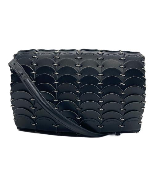 PACO RABANNE（パコラバンヌ）PACO RABANNE (パコラバンヌ) ショルダーバッグ ブラックの古着・服飾アイテム