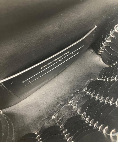 PACO RABANNE（パコラバンヌ）PACO RABANNE (パコラバンヌ) ショルダーバッグ ブラックの古着・服飾アイテム