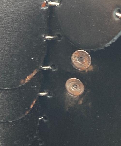 PACO RABANNE（パコラバンヌ）PACO RABANNE (パコラバンヌ) ショルダーバッグ ブラックの古着・服飾アイテム