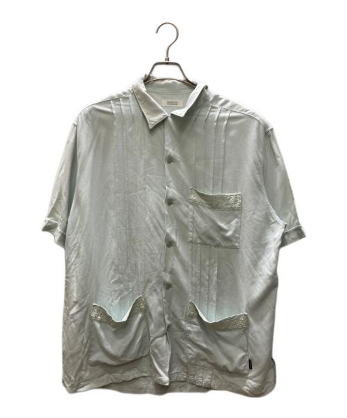 RADIALL（ラディアル）RADIALL (ラディアル) オープンカラー レーヨンキューバシャツ ブルー サイズ:Lの古着・服飾アイテム