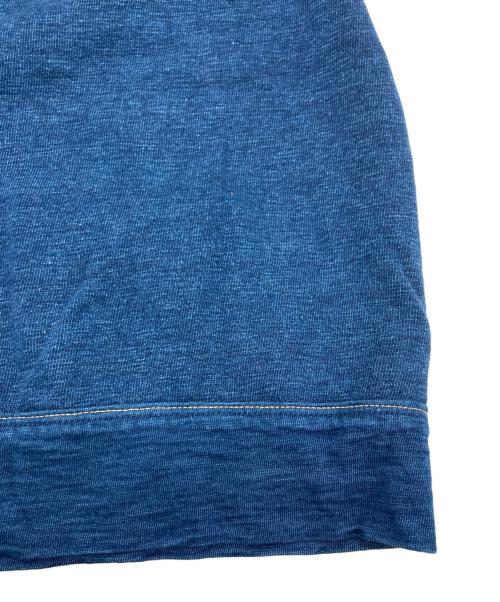 45R（フォーティファイブ・アール）45R (フォーティファイブ・アール) 裏毛deレースパフスウェット インディゴ サイズ:表記なし（サイズ詳細参照）の古着・服飾アイテム