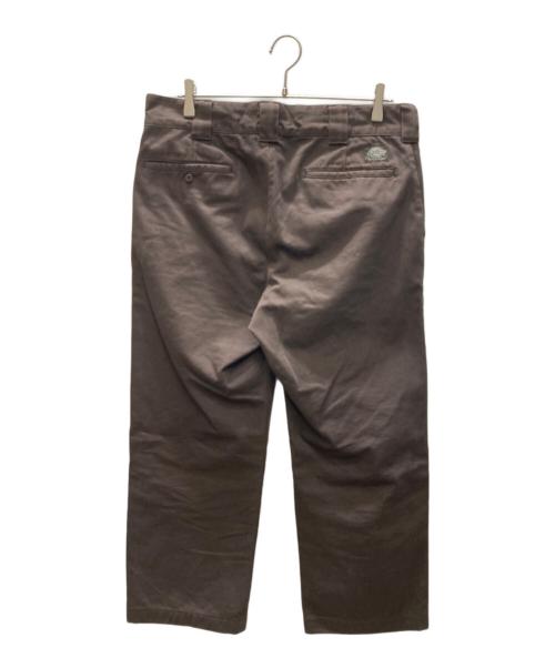 Dickies（ディッキーズ）Dickies (ディッキーズ) OUTERKNOWN (アウターノーン) テーパード ワーク コットン チノ パンツ ブラウン サイズ:SIZE 86cm (W34)の古着・服飾アイテム