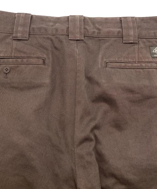 Dickies（ディッキーズ）Dickies (ディッキーズ) OUTERKNOWN (アウターノーン) テーパード ワーク コットン チノ パンツ ブラウン サイズ:SIZE 86cm (W34)の古着・服飾アイテム