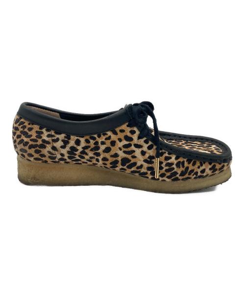 CLARKS ORIGINALS（クラークス オリジナルズ）CLARKS ORIGINALS (クラークス オリジナルズ) Wallabee Leopard / ワラビー レオパード ブラウン サイズ:US 8の古着・服飾アイテム
