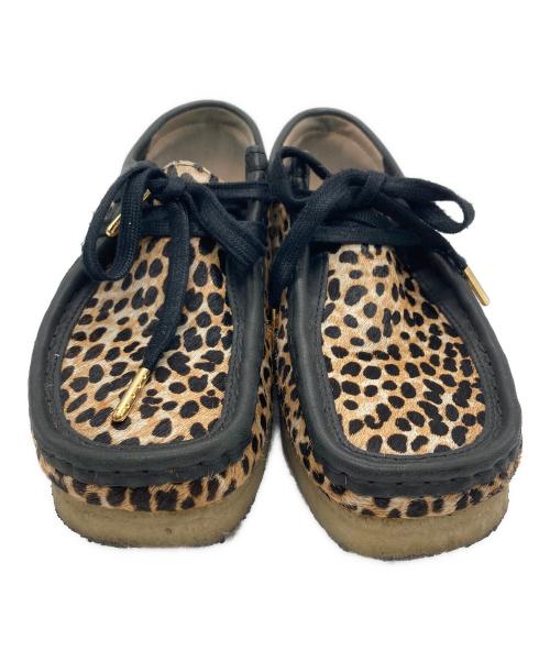 CLARKS ORIGINALS（クラークス オリジナルズ）CLARKS ORIGINALS (クラークス オリジナルズ) Wallabee Leopard / ワラビー レオパード ブラウン サイズ:US 8の古着・服飾アイテム