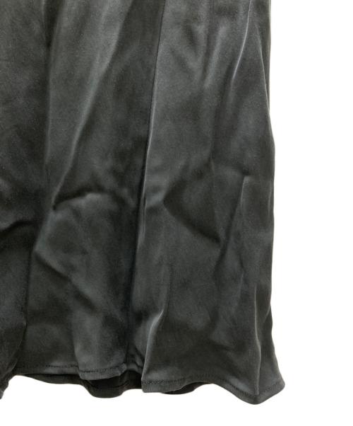 KAGURE（カグレ）kagure (カグレ) キュプラスカート ブラック サイズ:Sの古着・服飾アイテム