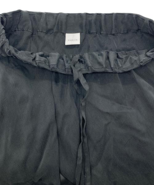 KAGURE（カグレ）kagure (カグレ) キュプラスカート ブラック サイズ:Sの古着・服飾アイテム