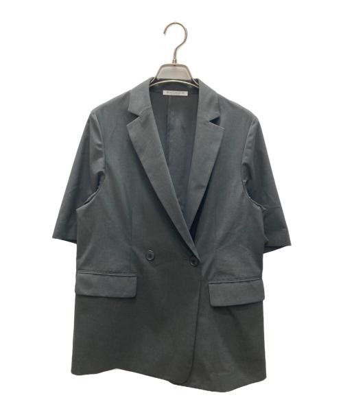 BEAUTY&YOUTH（ビューティーアンドユース）BEAUTY&YOUTH (ビューティーアンドユース) ハーフスリーブ ジャケット グレー サイズ:Sの古着・服飾アイテム