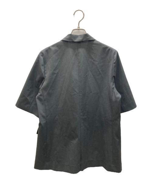 BEAUTY&YOUTH（ビューティーアンドユース）BEAUTY&YOUTH (ビューティーアンドユース) ハーフスリーブ ジャケット グレー サイズ:Sの古着・服飾アイテム