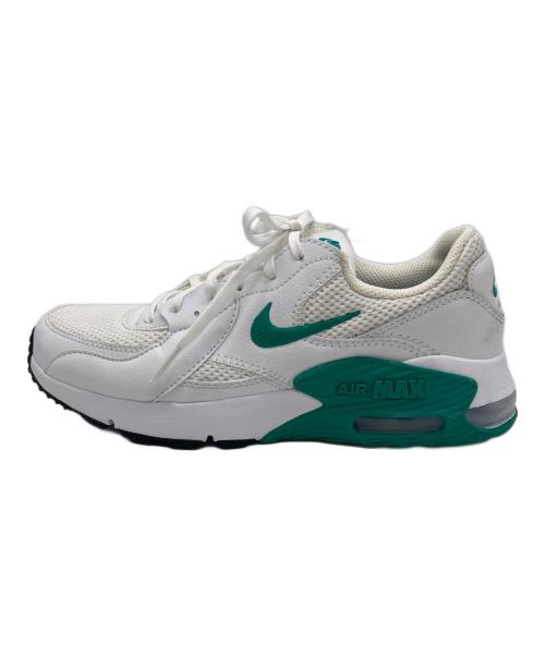 NIKE（ナイキ）NIKE (ナイキ) W AIR MAX EXCEE（エア マックス エクシー） ホワイト×グリーン サイズ:US 7の古着・服飾アイテム