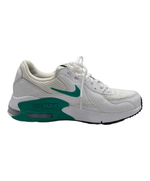 NIKE（ナイキ）NIKE (ナイキ) W AIR MAX EXCEE（エア マックス エクシー） ホワイト×グリーン サイズ:US 7の古着・服飾アイテム