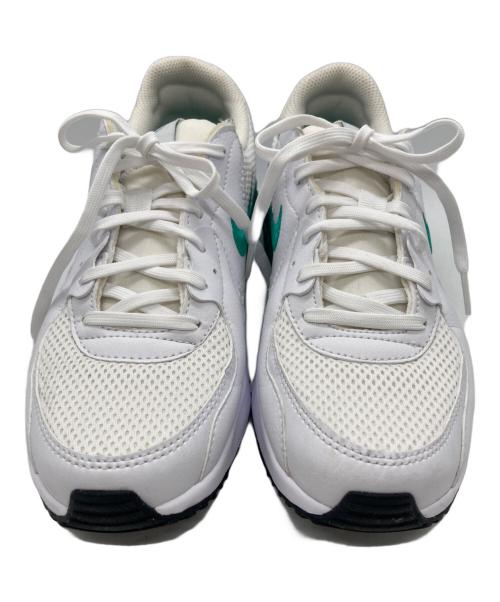 NIKE（ナイキ）NIKE (ナイキ) W AIR MAX EXCEE（エア マックス エクシー） ホワイト×グリーン サイズ:US 7の古着・服飾アイテム