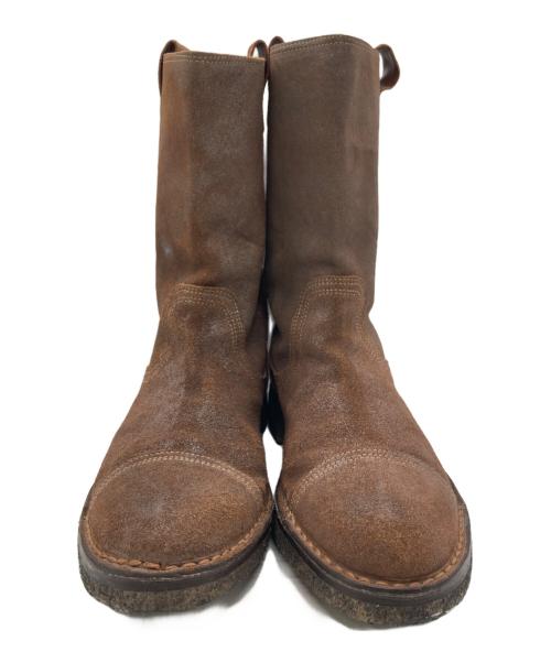 Maison Margiela 22（メゾンマルジェラ）Maison Margiela 22 (メゾンマルジェラ) ペコスブーツ ブラウン サイズ:41の古着・服飾アイテム