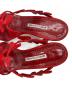 中古・古着 Manolo Blahnik (マノロブラニク) Hidrag 50 red suede sandals /  レッド サイズ:SIZE 38：14000円