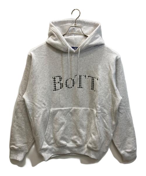 BoTT（ボット）BoTT (ボット) OG Logo Pullover Hoodie グレー サイズ:Ｌの古着・服飾アイテム