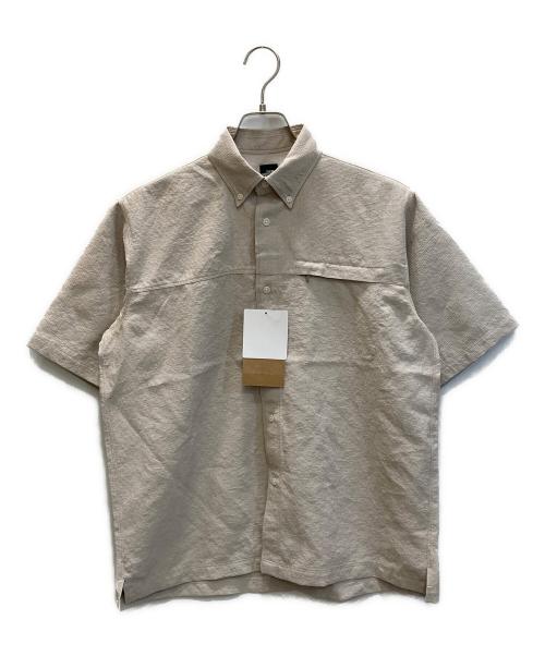 THE NORTH FACE（ザ ノース フェイス）THE NORTH FACE (ザ ノース フェイス) ショートスリーブオーニングシャツ ベージュ サイズ:SIZE XS 未使用品の古着・服飾アイテム