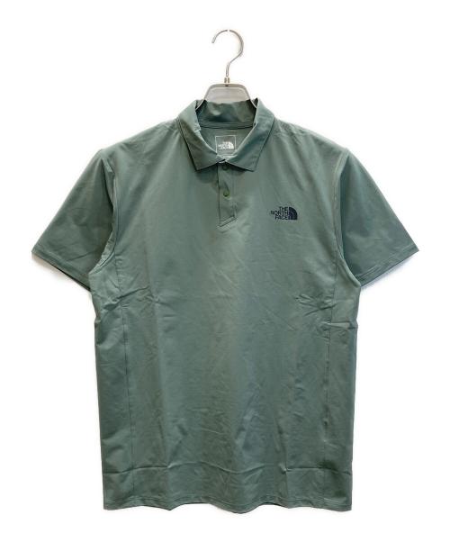 THE NORTH FACE（ザ ノース フェイス）THE NORTH FACE (ザ ノース フェイス) ショートスリーブテックポロ グリーン サイズ:SIZE M 未使用品の古着・服飾アイテム
