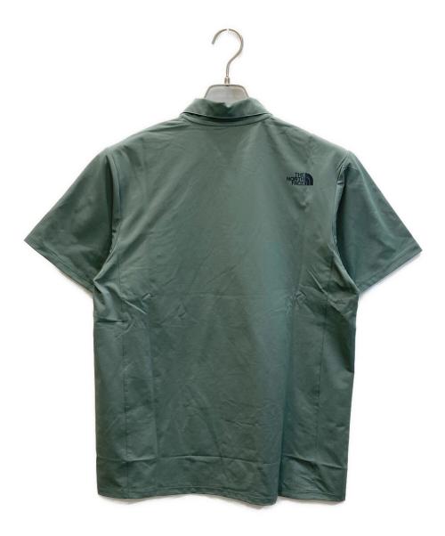 THE NORTH FACE（ザ ノース フェイス）THE NORTH FACE (ザ ノース フェイス) ショートスリーブテックポロ グリーン サイズ:SIZE M 未使用品の古着・服飾アイテム