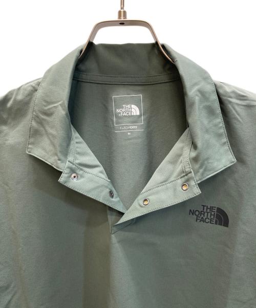THE NORTH FACE（ザ ノース フェイス）THE NORTH FACE (ザ ノース フェイス) ショートスリーブテックポロ グリーン サイズ:SIZE M 未使用品の古着・服飾アイテム