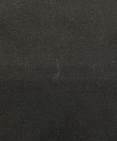 STEVEN ALAN（スティーブンアラン）STEVEN ALAN (スティーブンアラン) 60ハイツイスト ショートスリーブ ニット ポロシャツ ブラック サイズ:SIZE XLの古着・服飾アイテム