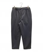 BEAUTY&YOUTHビューティーアンドユース）の古着「ツイル 1P イージー テーパード パンツ」｜グレー