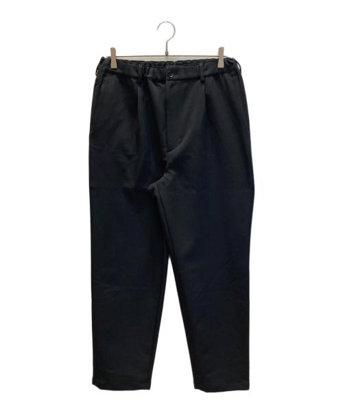 BEAUTY&YOUTH（ビューティーアンドユース）BEAUTY&YOUTH (ビューティーアンドユース) ツイル 1P イージー テーパード パンツ ブラック サイズ:SIZE Lの古着・服飾アイテム